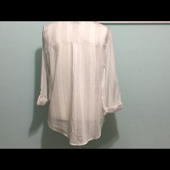 Simply Styled - Cloud Dancer Striped Blouse - Picture 4 of 8